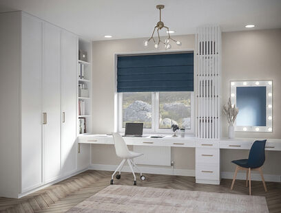 Фото № 4: Дизайн-проект трехкомнатной квартиры 67.2  м² Современный стиль для ЖК ART-квартал