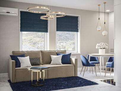 Фото № 5: Дизайн-проект трехкомнатной квартиры 67.2  м² Современный стиль для ЖК ART-квартал