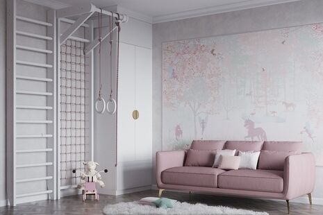 Фото № 6: Дизайн-проект четырехкомнатной квартиры 92.1  м² Стиль Современная классика для ЖК 21/19