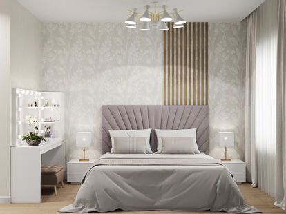 Фото № 2: Дизайн-проект трехкомнатной квартиры 84.92  м² Современный стиль для ЖК Твой