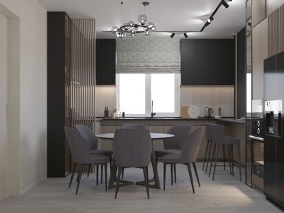 Фото № 1: Дизайн-проект дома/коттеджа 102.1  м² Современный стиль для частного дома в г. саранск