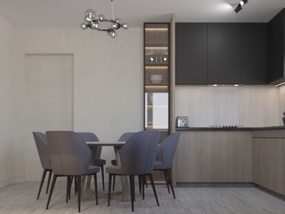 Фото № 4: Дизайн-проект дома/коттеджа 102.1  м² Современный стиль для частного дома в г. саранск