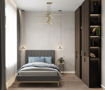 Фото № 2: Дизайн-проект дома/коттеджа 112.7  м² стиль Модернизм для частного дома в московской области