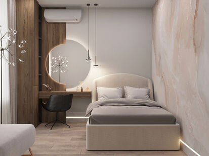 Фото № 1: Дизайн-проект дома/коттеджа 112.7  м² стиль Модернизм для частного дома в московской области