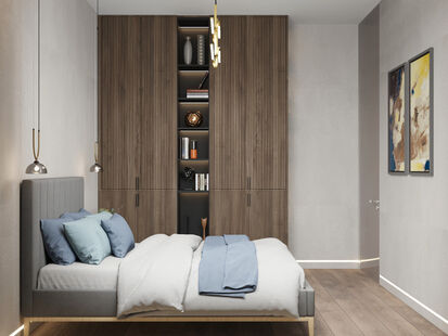 Фото № 5: Дизайн-проект дома/коттеджа 112.7  м² стиль Модернизм для частного дома в московской области