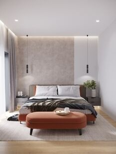 Фото № 2: Дизайн-проект дома/коттеджа 125.26  м² Скандинавский стиль для частного дома в кп никольское поле