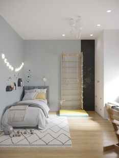 Фото № 3: Дизайн-проект дома/коттеджа 125.26  м² Скандинавский стиль для частного дома в кп никольское поле