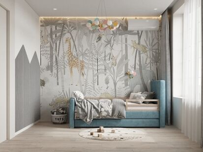 Фото № 5: Дизайн-проект четырехкомнатной квартиры 109.53  м² стиль Модернизм для ЖК Бартон