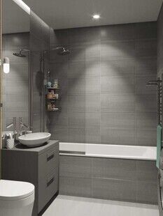 Фото № 5: Дизайн-проект однокомнатной квартиры 30.39  м² Стиль Лофт для ЖК Домашний