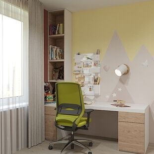 Фото № 4: Дизайн-проект трехкомнатной квартиры 71.85  м² Стиль Эклектика для ЖК Московский