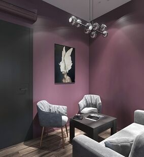 Фото № 6: Дизайн-проект трехкомнатной квартиры 85.97  м² Современный стиль для ЖК Рассказово