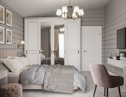 Фото № 4: Дизайн-проект дома/коттеджа 119.0  м² Стиль Прованс для частного дома в кп солнечный