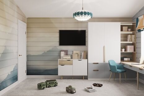 Фото № 2: Дизайн-проект дома/коттеджа 119.0  м² Стиль Прованс для частного дома в кп солнечный