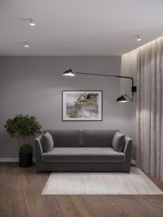 Фото № 6: Дизайн-проект четырехкомнатной квартиры 143.0  м² Современный стиль для ЖК Космос-Дом