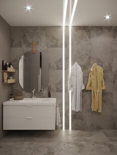 Фото № 4: Дизайн-проект четырехкомнатной квартиры 143.0  м² Современный стиль для ЖК Космос-Дом