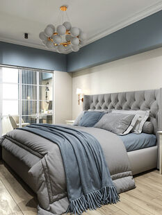 Фото № 4: Дизайн-проект трехкомнатной квартиры 59.83  м² Стиль Американская классика для ЖК Московский