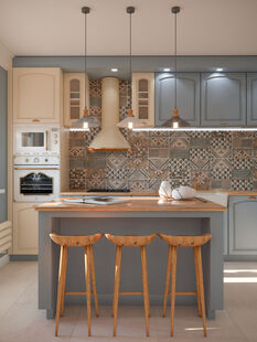 Фото № 1: Дизайн-проект трехкомнатной квартиры 69.9  м² Современный стиль для ЖК Шуваловский