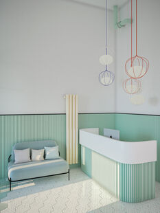 Фото № 6: Дизайн-проект коммерческого помещения 118.55  м² Стиль Прованс для ивент-пространства в пос. сосенское