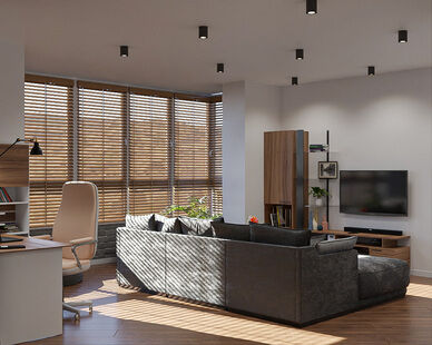 Фото № 1: Дизайн-проект двухкомнатной квартиры 62.2  м² стиль Модернизм для ЖК в г. Мытищи