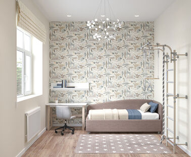 Фото № 1: Дизайн-проект таунхауса 95.6  м² Современный стиль для этажа в таунхаусе