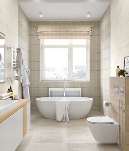 Фото № 2: Дизайн-проект таунхауса 95.6  м² Современный стиль для этажа в таунхаусе