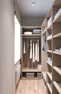 Фото № 6: Дизайн-проект таунхауса 95.6  м² Современный стиль для этажа в таунхаусе