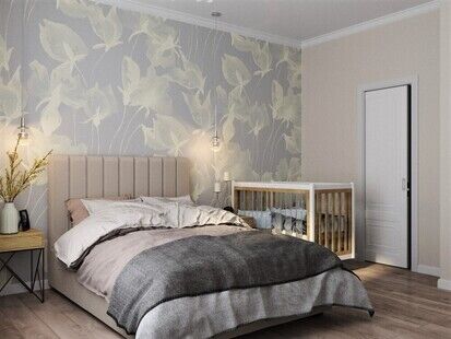 Фото № 1: Дизайн-проект двухкомнатной квартиры 48.0  м² Стиль Современная классика для ЖК Хорошевский