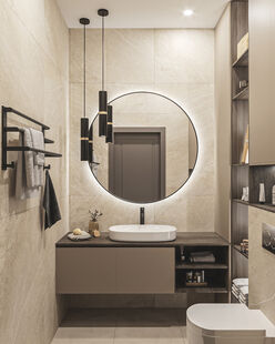 Фото № 3: Дизайн-проект дома/коттеджа 204.47  м² Современный стиль для дома в снт назарьево