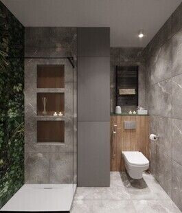 Фото № 5: Дизайн-проект четырехкомнатной квартиры 59.15  м² Стиль Эклектика для ЖК Тополя