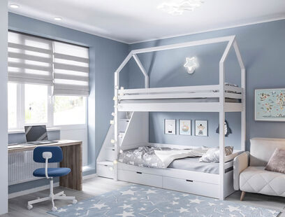 Фото № 2: Дизайн-проект трехкомнатной квартиры 77.7  м² Современный стиль для ЖК в г. Санкт-Петербург