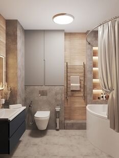 Фото № 2: Дизайн-проект дома/коттеджа 92.9  м² стиль Модернизм для частного дома в г. москва