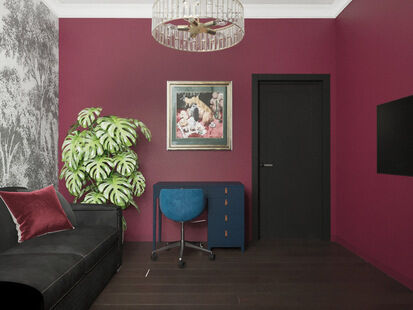 Фото № 6: Дизайн-проект дома/коттеджа 122.05  м² Стиль Эклектика для этажа частного дома в днп белаго