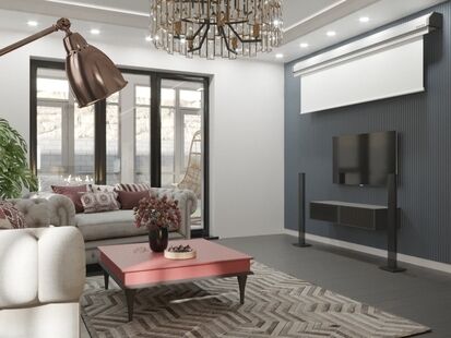 Фото № 3: Дизайн-проект дома/коттеджа 122.05  м² Стиль Эклектика для этажа частного дома в днп белаго