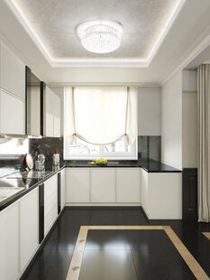 Фото № 3: Дизайн-проект дома/коттеджа 92.39  м² Современный стиль для этажа многоуровневой квартиры в г. пушкино