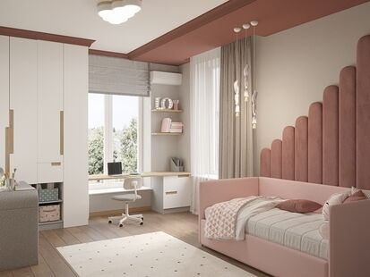 Фото № 4: Дизайн-проект дома/коттеджа 162.48  м² стиль Модернизм для ЖК Этажа частного дома в пос. Вешки