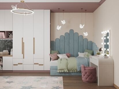 Фото № 2: Дизайн-проект дома/коттеджа 162.48  м² стиль Модернизм для ЖК Этажа частного дома в пос. Вешки