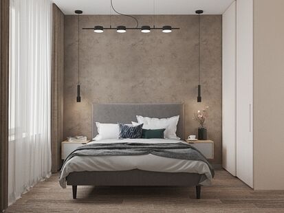 Фото № 6: Дизайн-проект дома/коттеджа 164.77  м² стиль Модернизм для этажа частного дома в пос. вешки