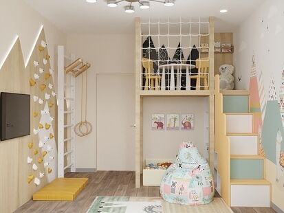 Фото № 2: Дизайн-проект дома/коттеджа 164.77  м² стиль Модернизм для этажа частного дома в пос. вешки