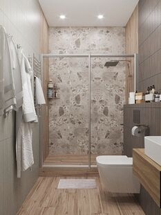 Фото № 4: Дизайн-проект дома/коттеджа 164.77  м² стиль Модернизм для этажа частного дома в пос. вешки