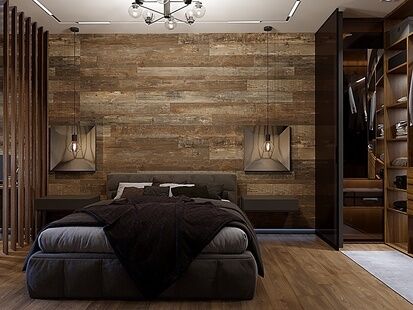 Фото № 2: Дизайн-проект двухкомнатной квартиры 68.2  м² Стиль Лофт для ЖК Дом на Энтузиастов