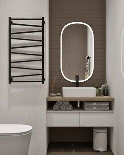 Фото № 5: Дизайн-проект двухкомнатной квартиры 37.76  м² Современный стиль для ЖК River Noure