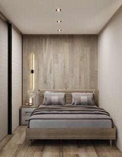 Фото № 5: Дизайн-проект однокомнатной квартиры 41.54  м² стиль Модернизм для ЖК Мир Митино