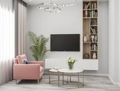 Фото № 4: Дизайн-проект дома/коттеджа 59.3  м² стиль Модернизм для этажа частного дома