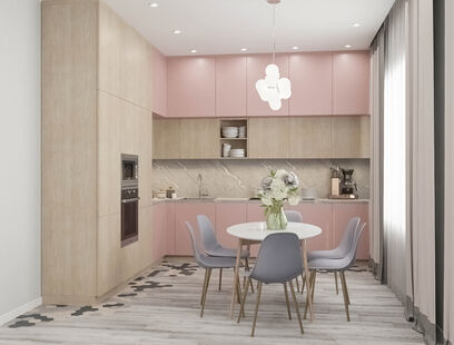 Фото № 2: Дизайн-проект дома/коттеджа 59.3  м² стиль Модернизм для этажа частного дома