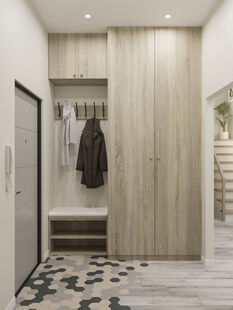 Фото № 5: Дизайн-проект дома/коттеджа 59.3  м² стиль Модернизм для этажа частного дома