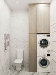 Фото № 3: Дизайн-проект дома/коттеджа 59.3  м² стиль Модернизм для этажа частного дома