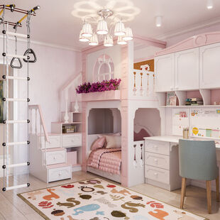 Фото № 3: Дизайн-проект трехкомнатной квартиры 92.3  м² Стиль Модернизм для ЖК Юго-Западный