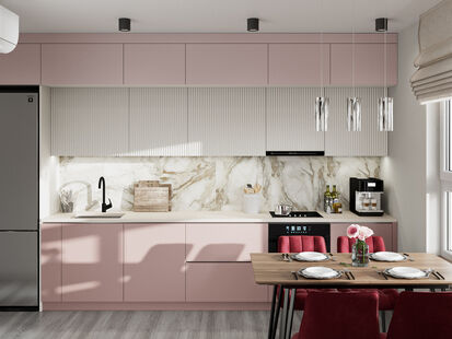 Фото № 4: Дизайн-проект трехкомнатной квартиры 65.5  м² стиль Модернизм для ЖК Life-Варшавская