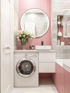 Фото № 4: Дизайн-проект двухкомнатной квартиры 67.7  м² стиль Модернизм для ЖК Настроение