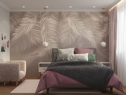 Фото № 5: Дизайн-проект двухкомнатной квартиры 58.25  м² Современный стиль для ЖК Московский